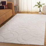 safavieh clearance faux rabbit fur frf872a ivory rug