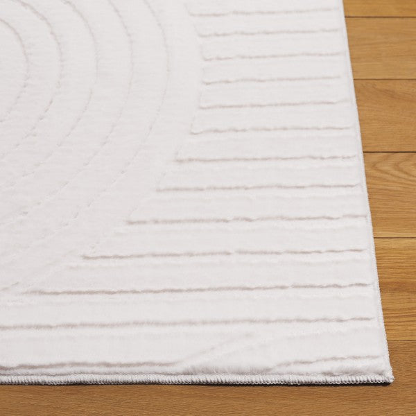 safavieh clearance faux rabbit fur frf878a ivory rug