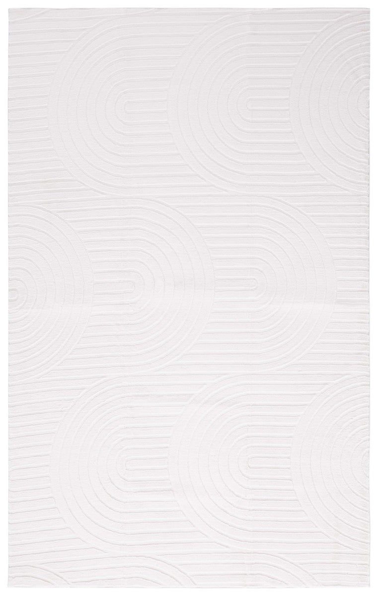 safavieh clearance faux rabbit fur frf878a ivory rug