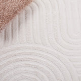 safavieh clearance faux rabbit fur frf881a ivory rug