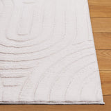 safavieh clearance faux rabbit fur frf881a ivory rug