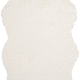 safavieh clearance faux sheep skin fss115a ivory rug