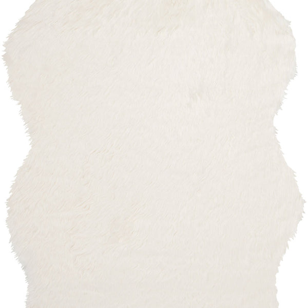 safavieh clearance faux sheep skin fss115a ivory rug