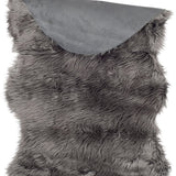 safavieh clearance faux sheep skin fss115d grey rug