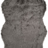 safavieh clearance faux sheep skin fss115d grey rug
