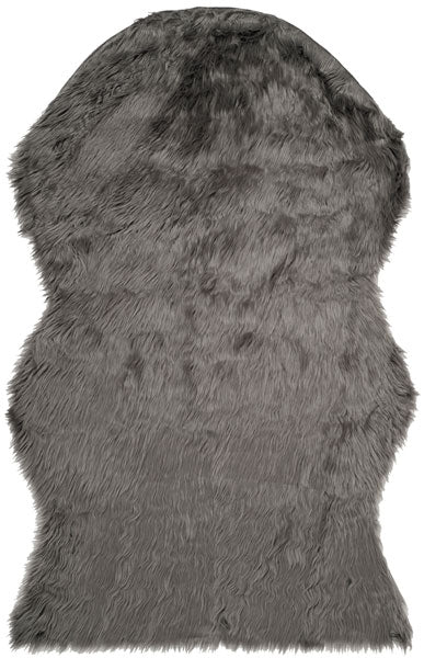 safavieh clearance faux sheep skin fss115d grey rug