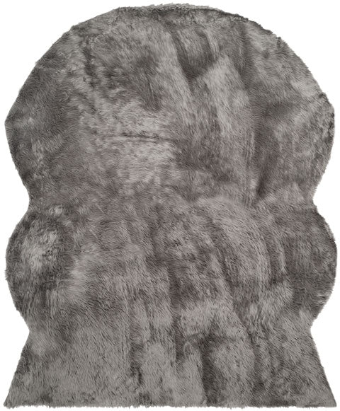safavieh clearance faux sheep skin fss115d grey rug