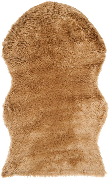 safavieh clearance faux sheep skin fss115e camel rug