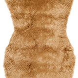 safavieh clearance faux sheep skin fss115e camel rug