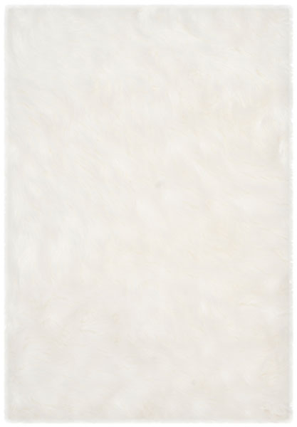 safavieh clearance faux sheep skin fss235a ivory rug