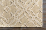 Hauteloom Fyffe FYF Ivory Loom Knotted Wool Rug