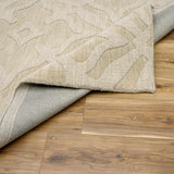 Hauteloom Fyffe FYF Ivory Loom Knotted Wool Rug