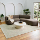 Hauteloom Fyffe FYF Ivory Loom Knotted Wool Rug