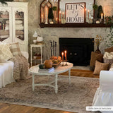 Hauteloom Fang SLLIFANG825 Navy Machine Made Polyester Rug