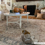 Hauteloom Fang SLLIFANG825 Navy Machine Made Polyester Rug