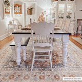 Hauteloom Fang SLLIFANG825 Navy Machine Made Polyester Rug