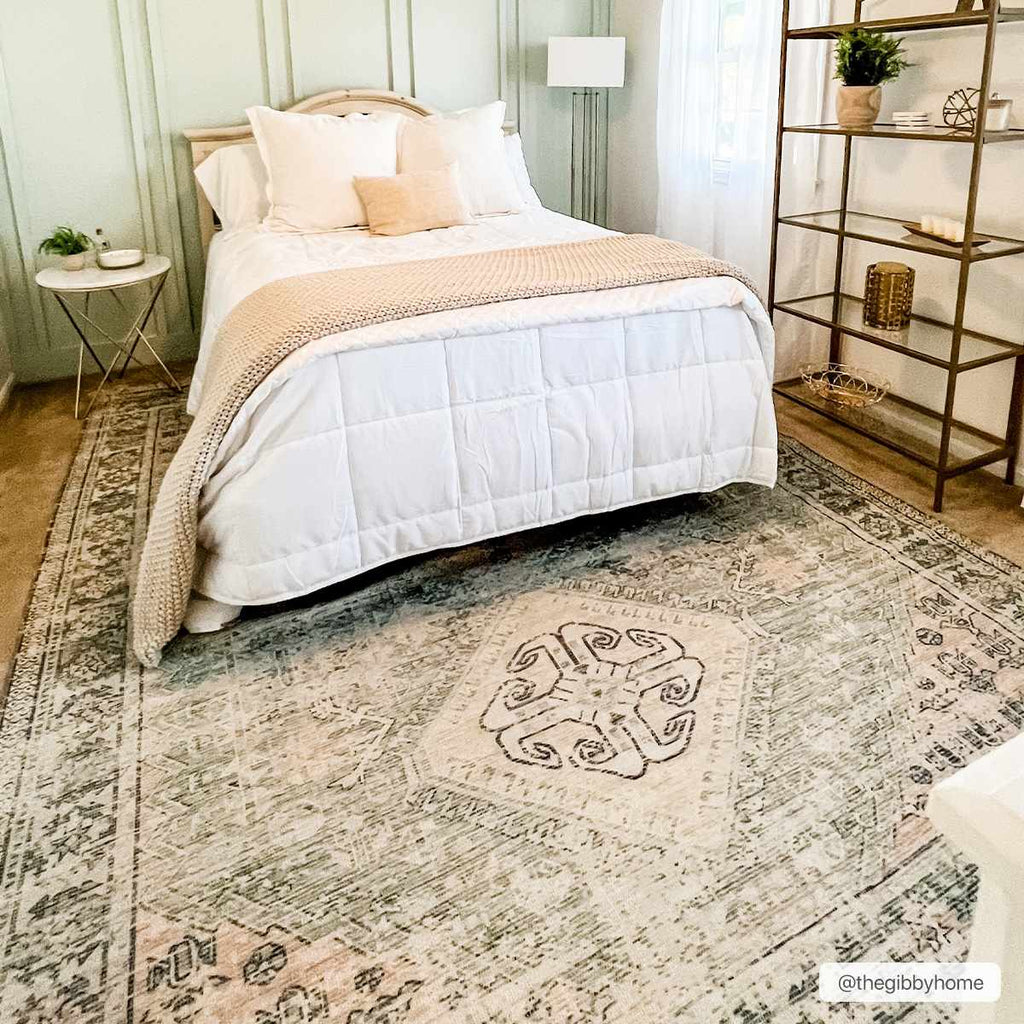Hauteloom Foraker FORAK Sage Woven/Flatwoven Cotton Rug
