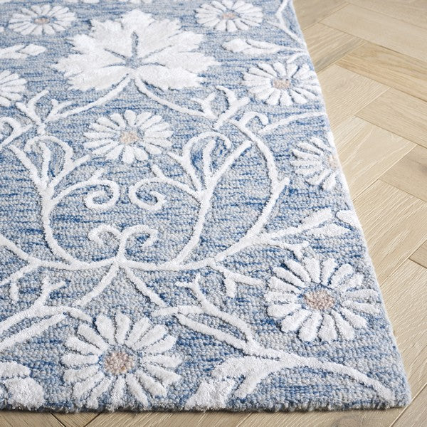 safavieh clearance glamour glm610m blue rug