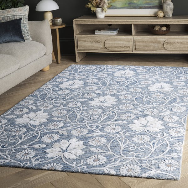 safavieh clearance glamour glm610m blue rug