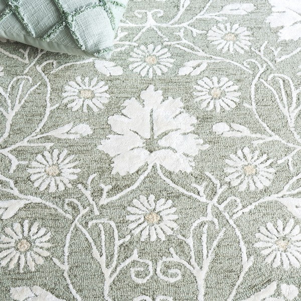 safavieh clearance glamour glm610w sage rug