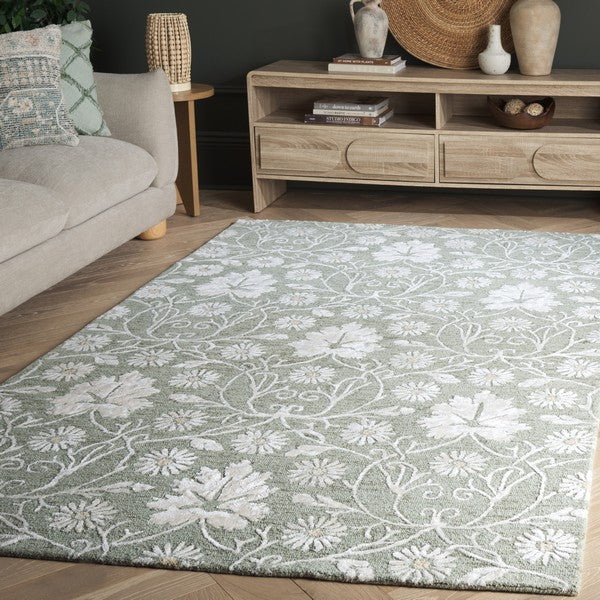 safavieh clearance glamour glm610w sage rug