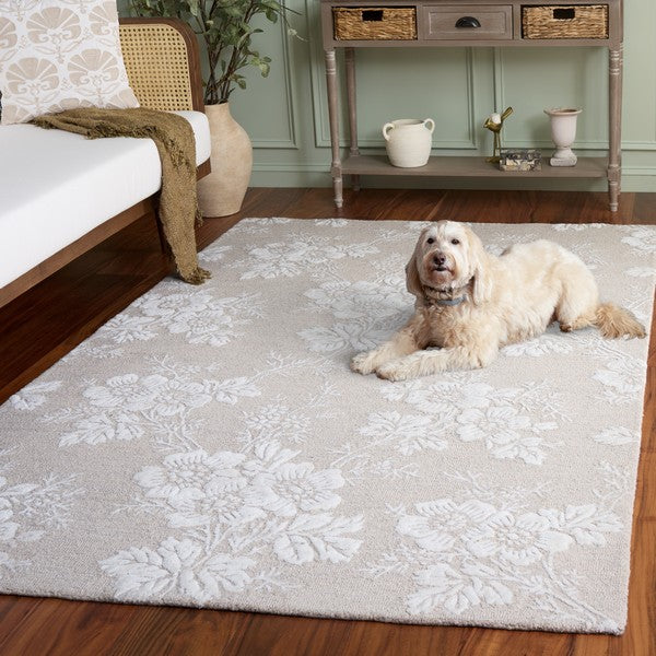 safavieh clearance glamour glm625g silver rug