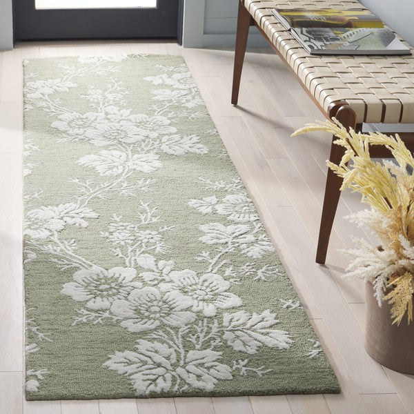safavieh clearance glamour glm625w sage rug