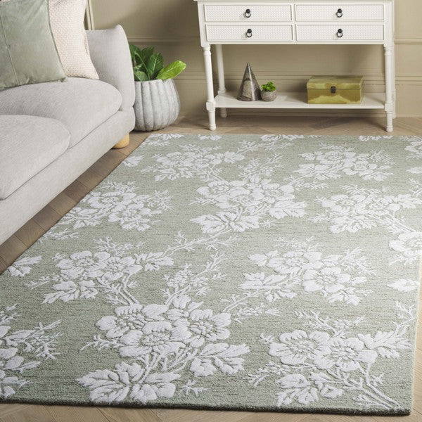 safavieh clearance glamour glm625w sage rug
