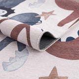 Hauteloom Libra LCYTCA1 Beige Machine Made Chenille-Polyester Rug
