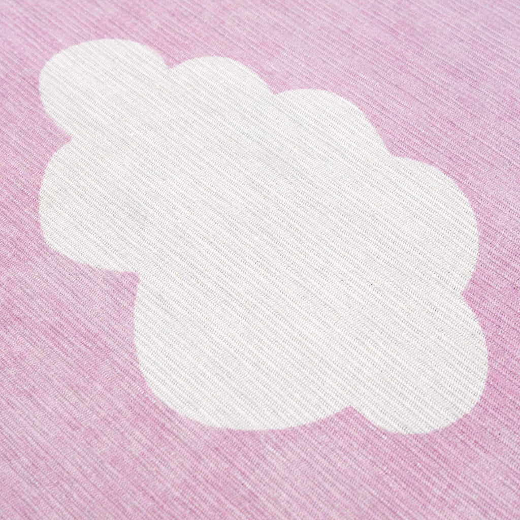 Hauteloom Nizar NJCNLA1 Pink Machine Made Chenille-Polyester Rug