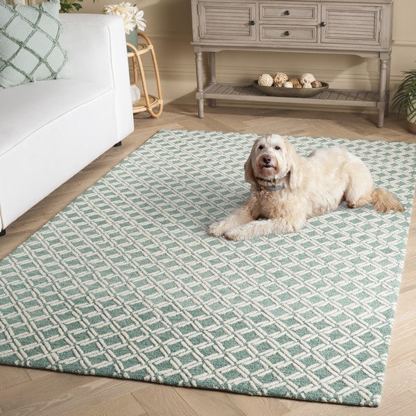 safavieh clearance genre gre350y green rug