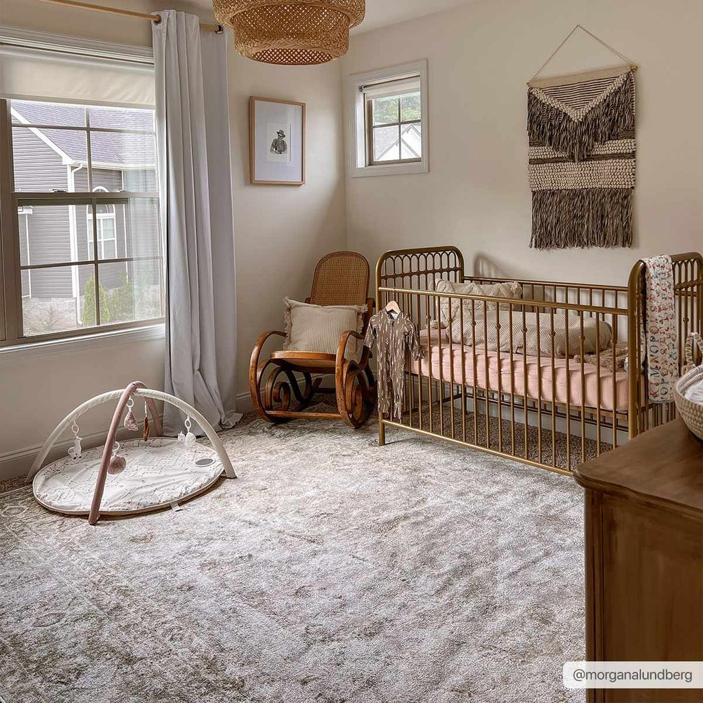Hauteloom Gael SLLIGAEL823 Olive Machine Made Polyester Rug