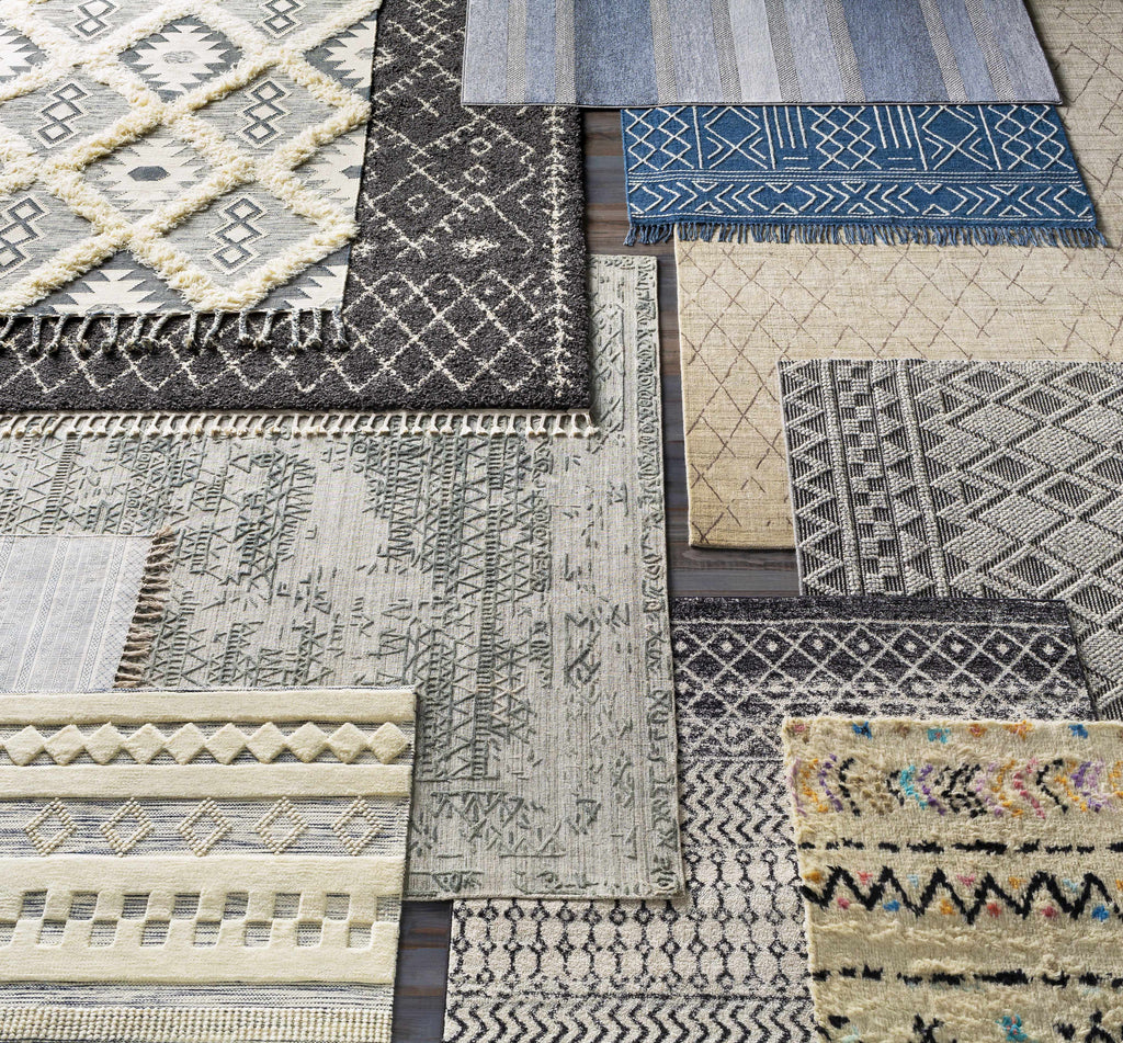 Hauteloom Post PST Black Woven/Flatwoven Wool Rug