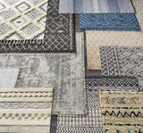 Hauteloom Post PST Black Woven/Flatwoven Wool Rug
