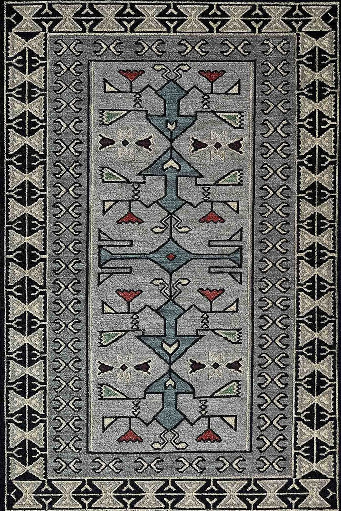 tibet rug company native american gray hawk grey rug