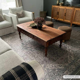 Hauteloom Greenpoint GRNPN Beige Machine Made Chenille-Polyester Rug