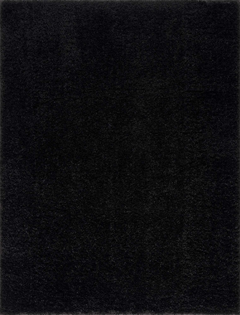 Hauteloom Faina HHAJFAINAA2 Black Machine Made Polyester Rug