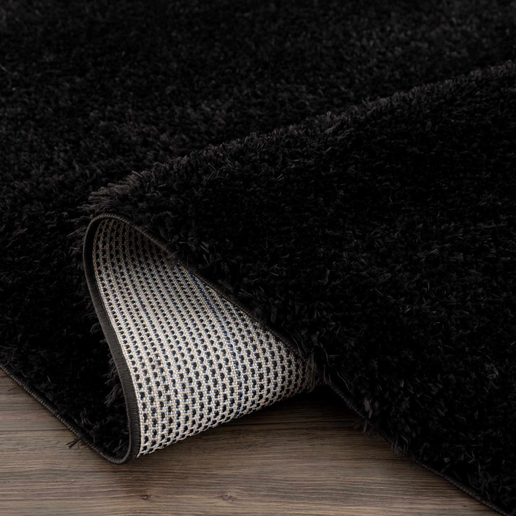 Hauteloom Faina HHAJFAINAA2 Black Machine Made Polyester Rug