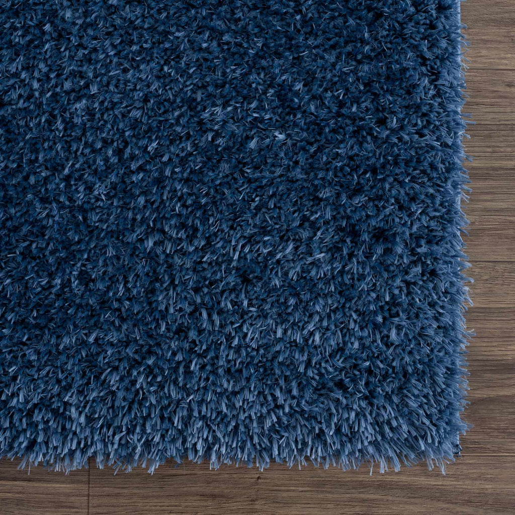 Hauteloom Faina HHAJFAINAA4 Navy Machine Made Polyester Rug