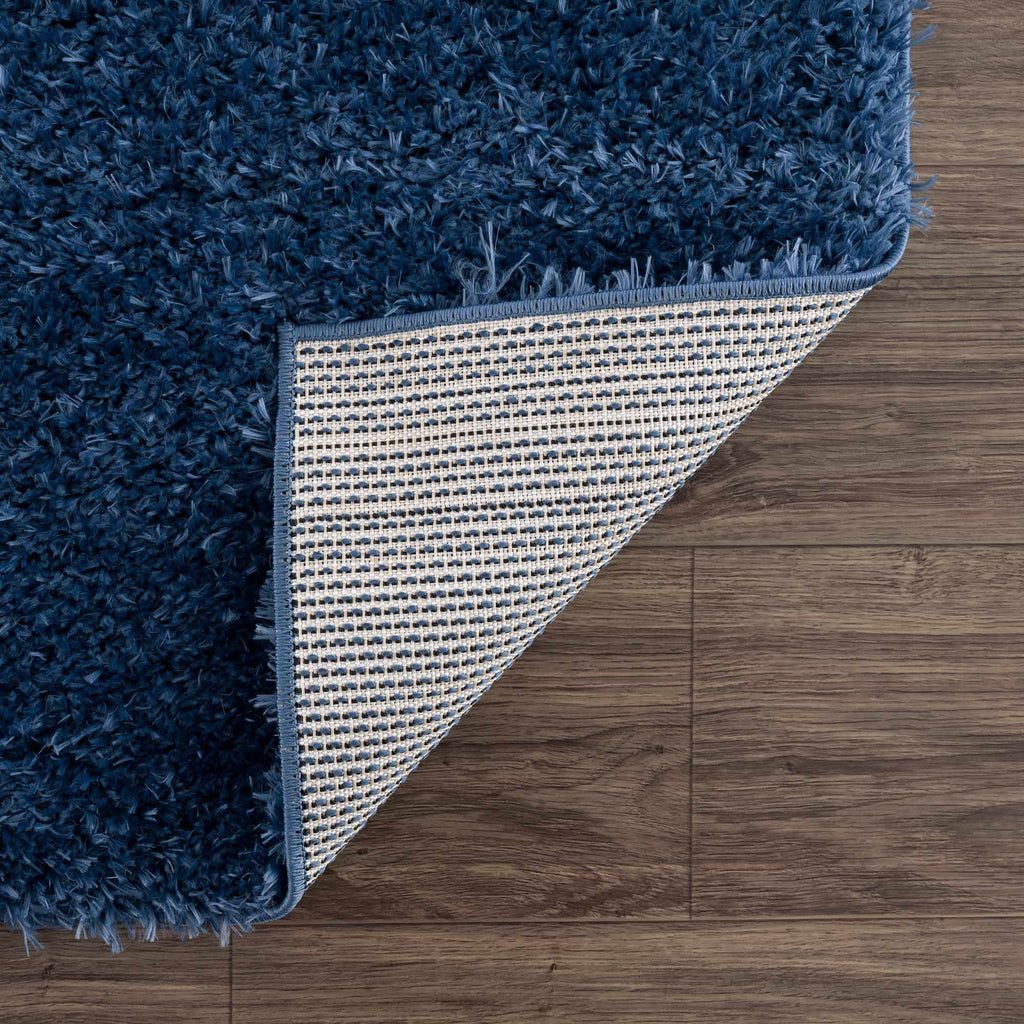 Hauteloom Faina HHAJFAINAA4 Navy Machine Made Polyester Rug