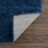Hauteloom Faina HHAJFAINAA4 Navy Machine Made Polyester Rug