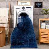 Hauteloom Faina HHAJFAINAA4 Navy Machine Made Polyester Rug