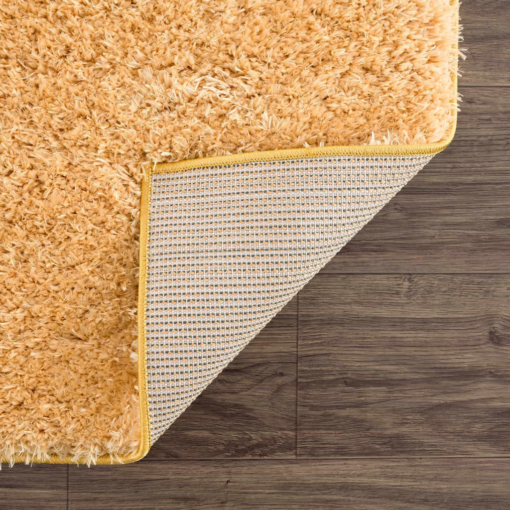 Hauteloom Faina HHAJFAINAA6 Gold Machine Made Polyester Rug