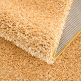 Hauteloom Faina HHAJFAINAA6 Gold Machine Made Polyester Rug