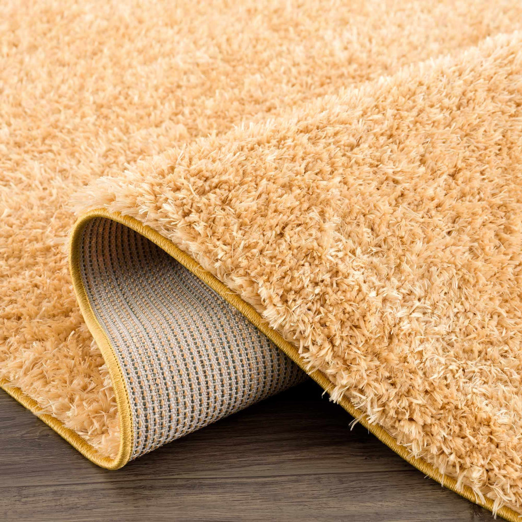 Hauteloom Faina HHAJFAINAA6 Gold Machine Made Polyester Rug