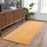 Hauteloom Faina HHAJFAINAA6 Gold Machine Made Polyester Rug