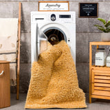 Hauteloom Faina HHAJFAINAA6 Gold Machine Made Polyester Rug