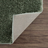 Hauteloom Faina HHAJFAINAA7 Green Machine Made Polyester Rug