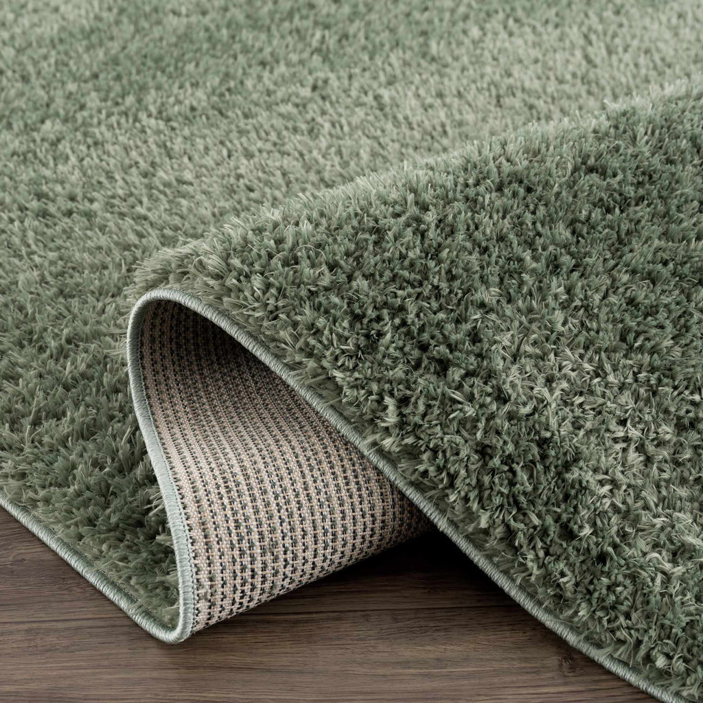 Hauteloom Faina HHAJFAINAA7 Green Machine Made Polyester Rug