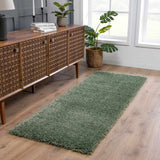 Hauteloom Faina HHAJFAINAA7 Green Machine Made Polyester Rug